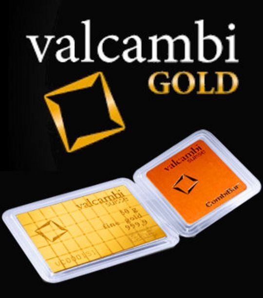 Valcambi CombiBars = Unmistakably Swiss