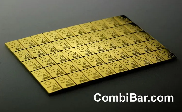 CombiBars - detachable Gold CombiBars - detachable Gold