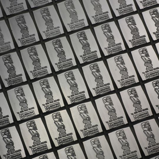 100 x 1 gramm CombiCoin Silver