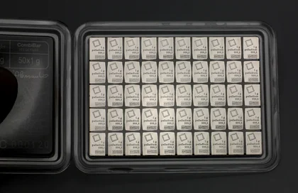 50 x 1g Palladium Valcambi