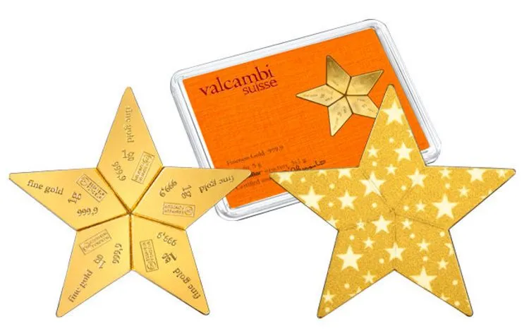 5g ComibBar™ Star Valcambi 5g ComibBar™ Star Valcambi