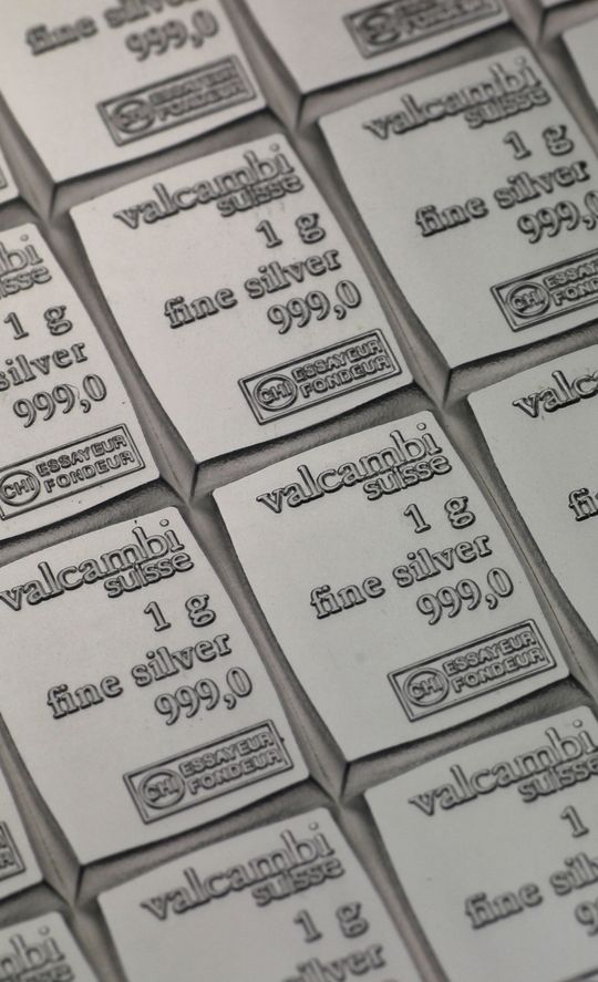 Valcambi 100 x 1g 999 Silver CombiBar®